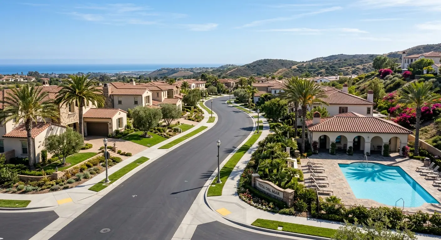 A residential community managed by So Cal Property Enterprises